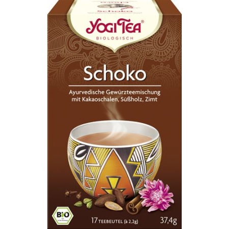 Yogi Tea Choco Aztec Spice 17 Btl 2.2 გრ