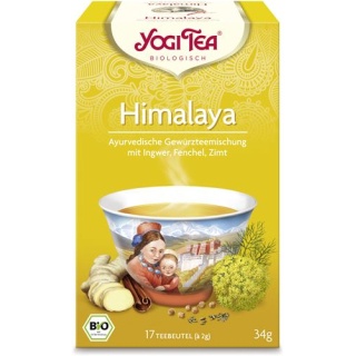 Yogi tea himalaya ginger harmony 17 bags 2 g