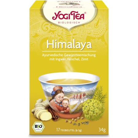 Yogi Tea Himalaya Ginger Harmony 17 batalionas 2 g