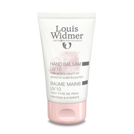 Louis Widmer Corps Baume Mains UV 10 Non Parfumé 50 ml