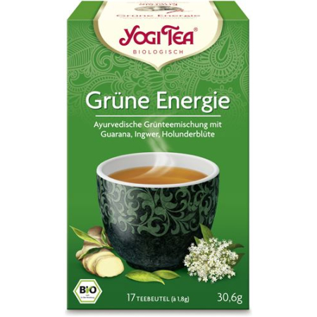 Yogi čaj Zelena energija 17 x 1,8 g