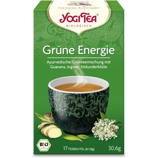 Yogi čaj Zelena energija 17 x 1,8 g