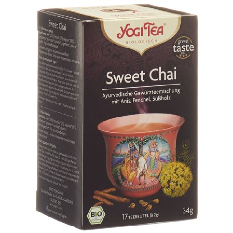 Yogi Tea Sweet Chai Btl 17 2 克