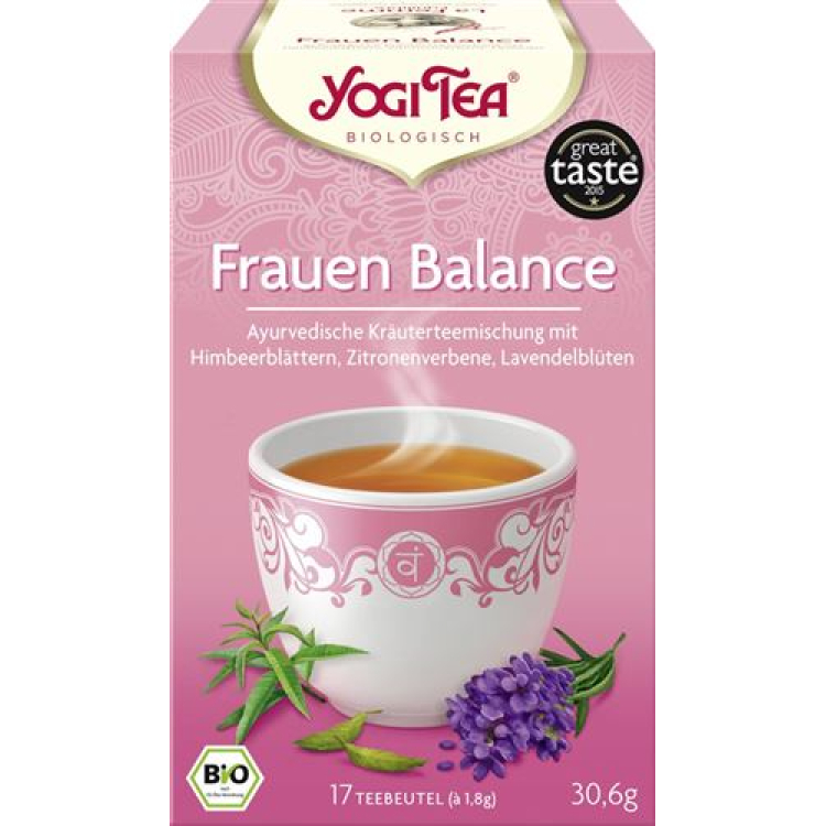 Yogi Tea Women Balance 17 瓶装 1.8 克