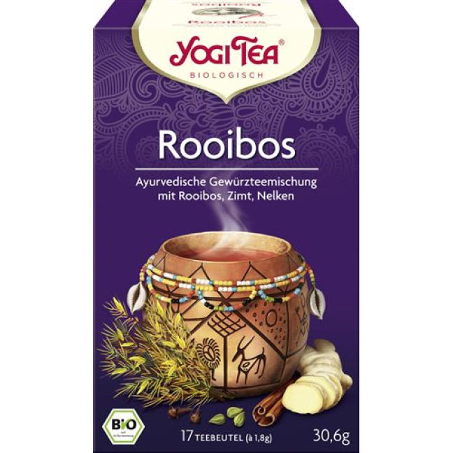 Yogi te Rooibos afrikansk krydderi 17 Btl 1,8 g
