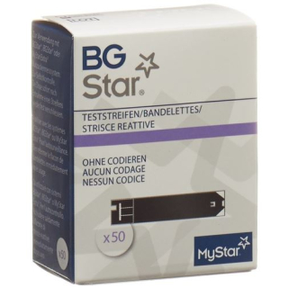 BGStar / iBGStar MyStar ekstra test şeritleri 50 adet