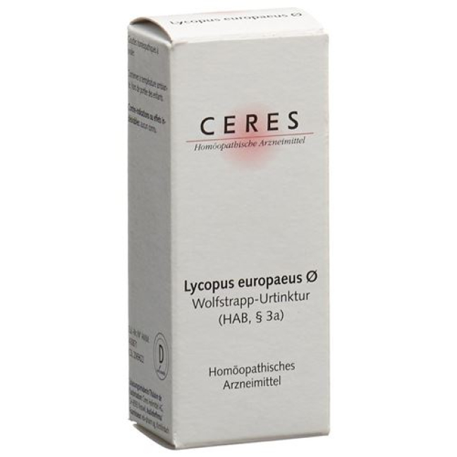 Ceres Lycopus europaeus Mother Tincture - 20 ml