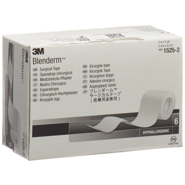 Cerotto adesivo 3M Blenderm 50mmx4,57m occlusivo 6 pz