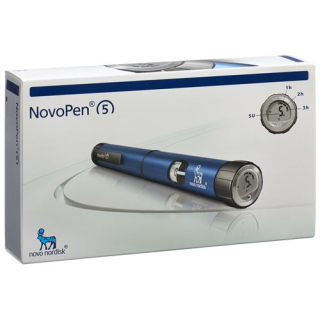 Dispositif d'injection Novopen 5 bleu