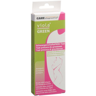 Viola Green early pregnancy test