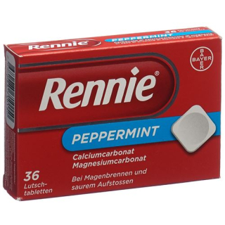 Rennie Peppermint Lozenges 36 pcs