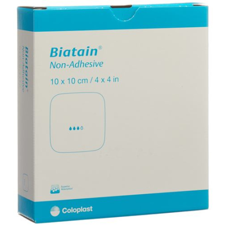 Buy Biatain Non-Adhesive 10x10cm 10 pcs Online - Beeovita