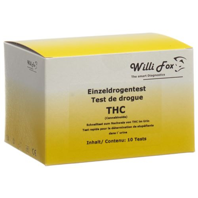 Willi Fox Drogentest THC Urin (10 Stk) kaufen
