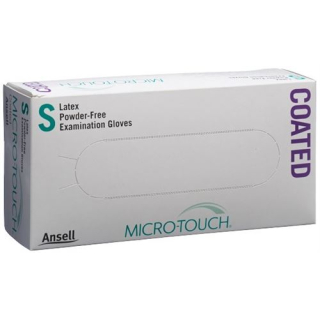 Micro-Touch qoplamali imtihon qo'lqoplari S Box 100 dona