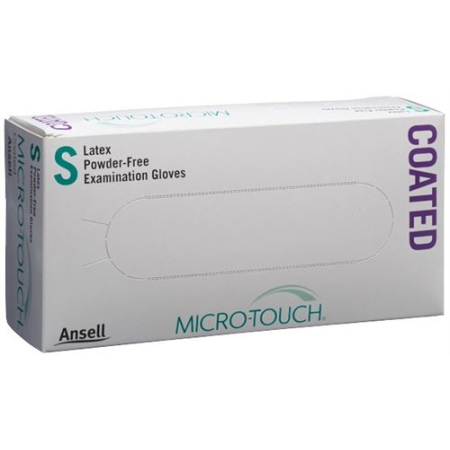 Micro-Touch Coated Examination Gloves S Box 100 τμχ