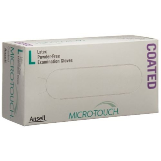 Rękawiczki diagnostyczne z powłoką Micro-Touch L 10 x 100 szt