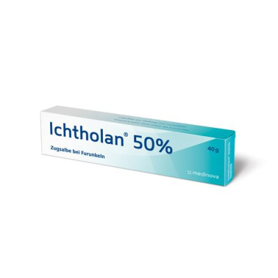 មួន Ichtholan 50% tube 40 ក្រាម។