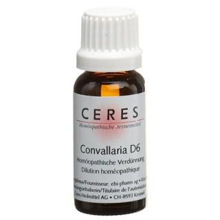 Ceres Convallaria D 6 Dilution Bottle 20 ml