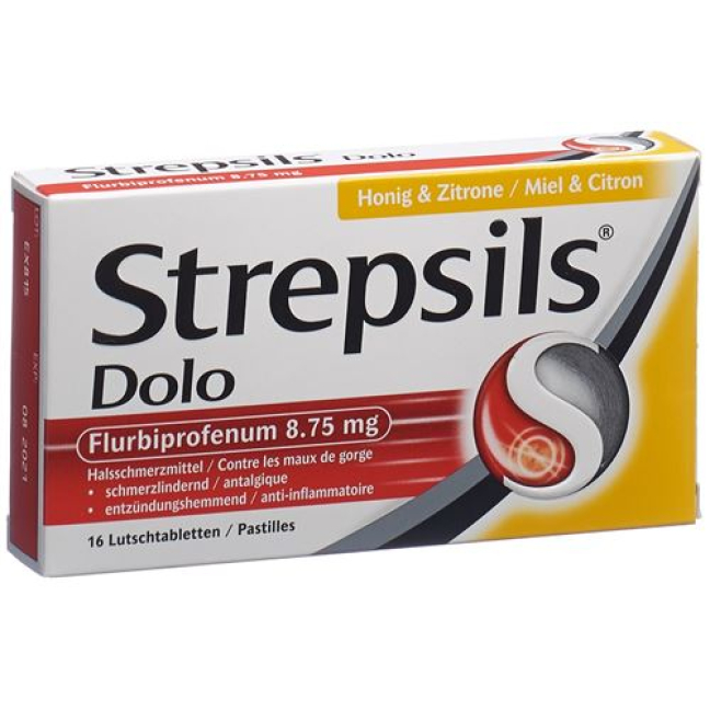 Strepsils Dolo pastillas 16 unidades comprar online
