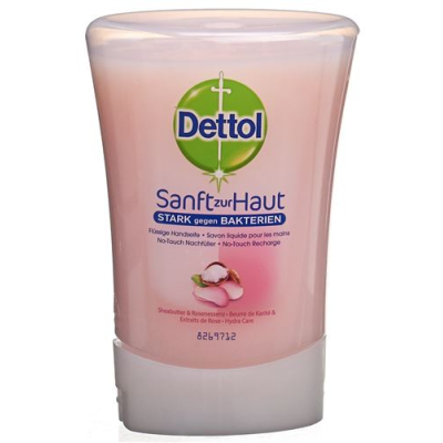 Dettol no-touch håndsåpe refill sheasmør 250 ml