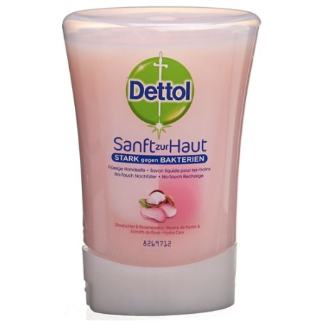 Dettol No-Touch Recharge Savon Mains Beurre de Karité 250 ml