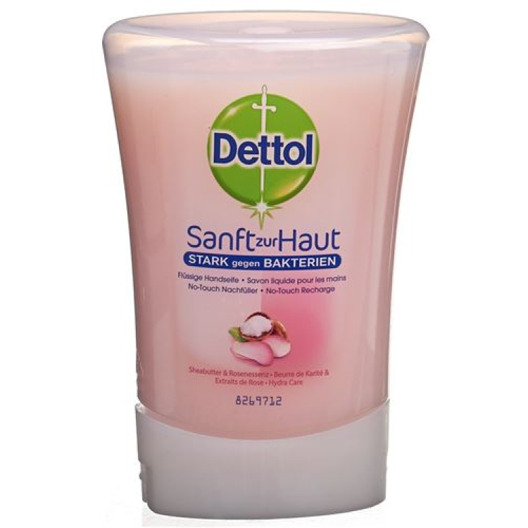 Dettol No-Touch סבון ידיים מילוי חמאת שיאה 250 מ"ל