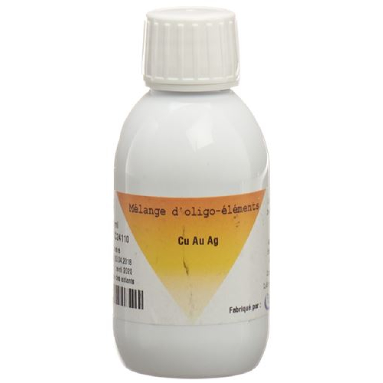 Oligopharm ernæringsmessig C24 kompleks Cu Ag Au 150 ml