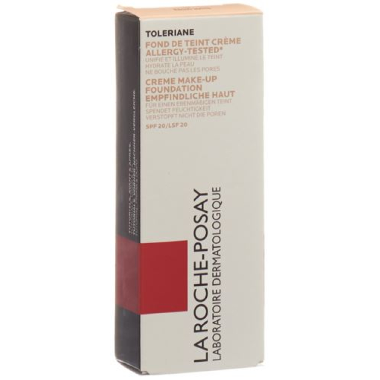 La Roche Posay Tolériane Fluid Teint Cream 02 30ml