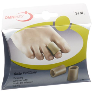 Anel de dedo do pé Omnimed Ortho PediCone S/M 2 unid.