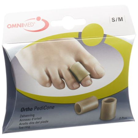Δαχτυλίδι δακτύλου Omnimed Ortho PediCone S/M 2 τεμ