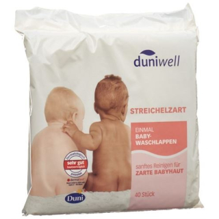 Duniwell baby washcloths 40 pcs