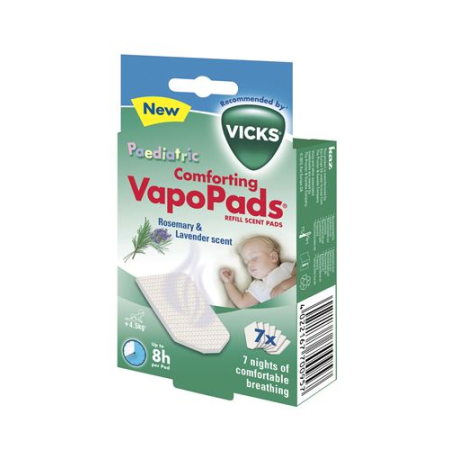 Vicks VapoPads VBR 7 Refill аромат розмарин лаванда 7 шт