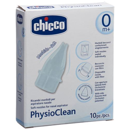 Chicco Physio Clean spare parts to the nose loop remover contains 0m +