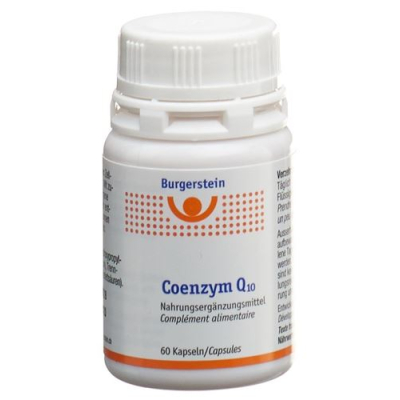 Burgerstein coenzyme q10 30 mg 60 kapslar