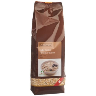 Biofarm fine oat flakes bud bag 500 g