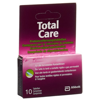 Totalcare Protein Removal Tablets 10 vnt