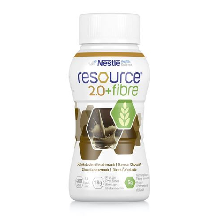 Resource 2.0 Błonnik Napój czekoladowy 4 x 200 ml