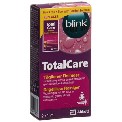 Blink totalcare daily cleaner 2 х 15 мл