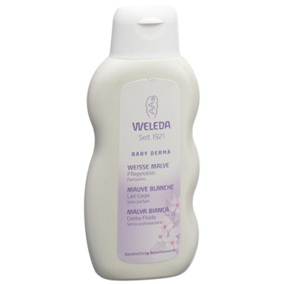 Weleda baby derma white mallow negovalni losjon 200 ml