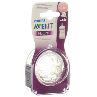 Avent Philips Natural variable teat 2 pcs