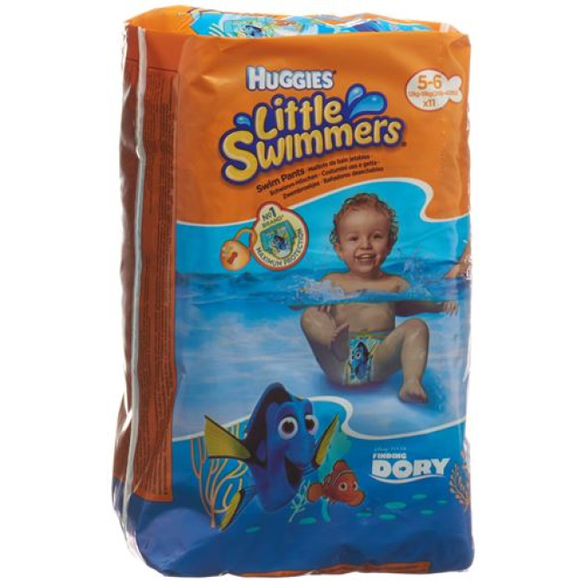 Huggies Little Swimmers diaper Gr5-6 11 pieces