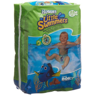 Huggies little swimmers mähe gr3-4 12 tk