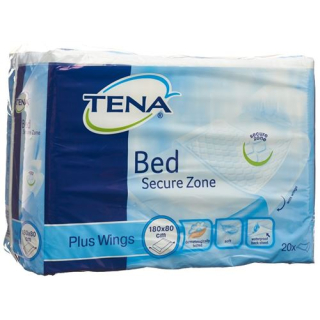 TENA Bed Plus Wings fichas médicas 80x180cm 20 unid.