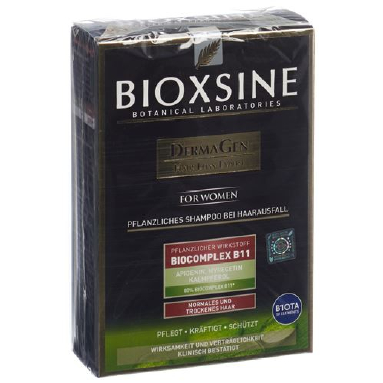 Bioxsine For women shampoing aux herbes contre la chute des cheveux 300 ml