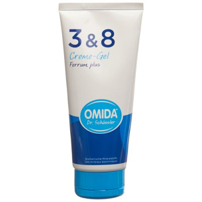 Omida Schüssler Nr3 and 8 Ferrum phosphoricum plus krémový gél tube 200 ml