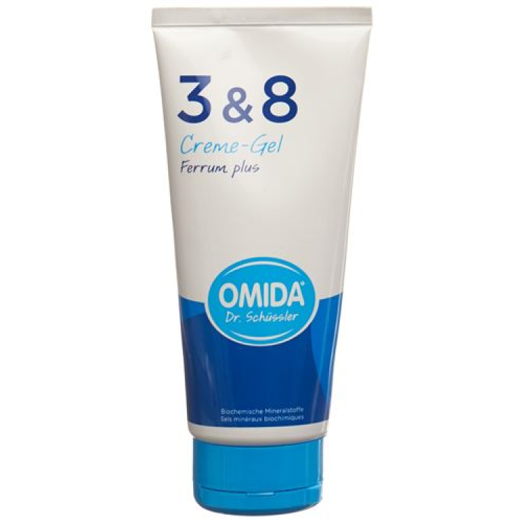 Omida Schüssler Nr3 and 8 Ferrum Phosphoricum プラス クリーム ジェル tube 200 ml