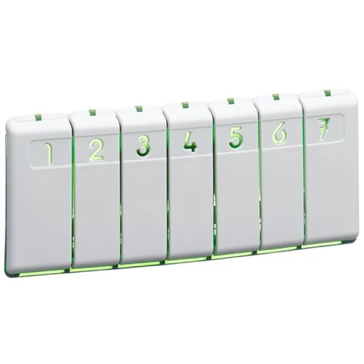 Pilbox City medicindispenser 7 dage (uge dispenser)