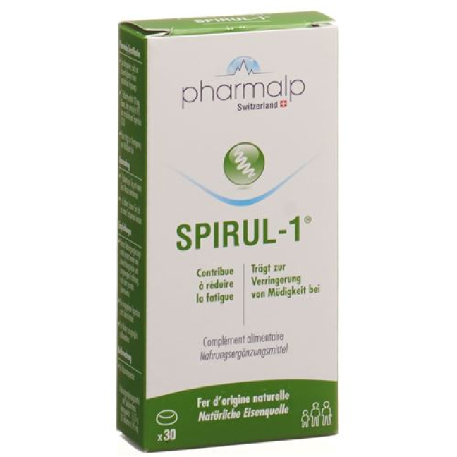 Pharmalp Spirul-1 30 tablečių
