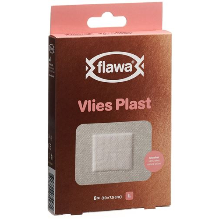 Flawa Fleece Plast L 10x7,5cm 8 db