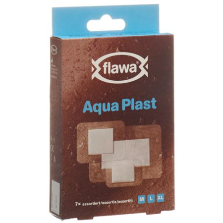 Flawa Aquaplast M/L/XL surtido 7 uds